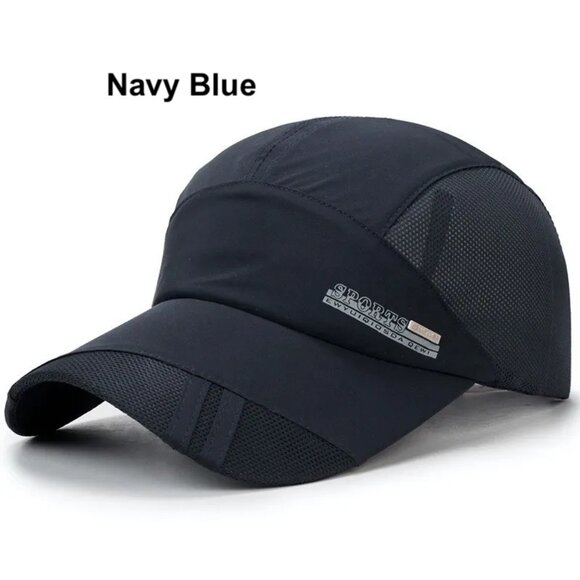 Unisex Quick-Drying Men Summer Sunshade  Breathable Outdoor  Baseball Hat Cap - Picture 5 of 7